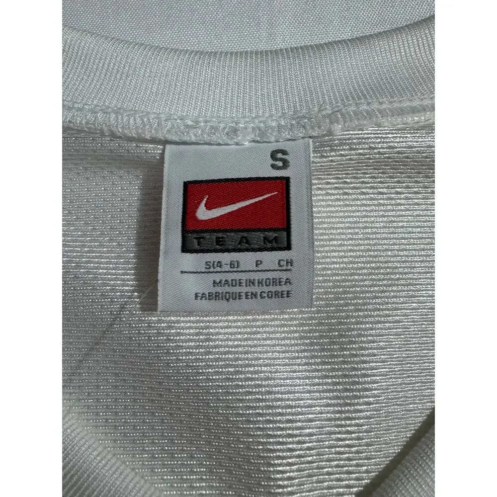 Nike Miami Hurricanes Women's #2 White and Pink Jersey - Size Small